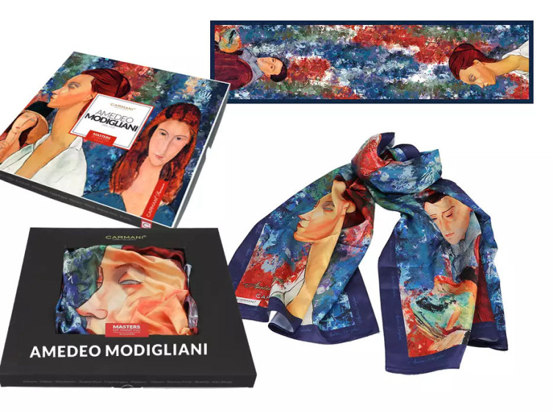 Šátek velký Amedeo Modigliani