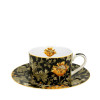 Šálek s podšálkem na kávu, čaj - William Morris - Chryzantémy