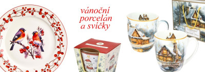 VÁNOČNÍ PORCELÁN