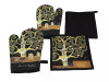 Chňapka + látková podložka v dárkovém balení - Gustav Klimt 