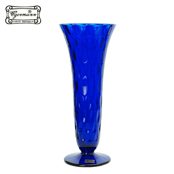 Váza 31 cm tm.modrá
