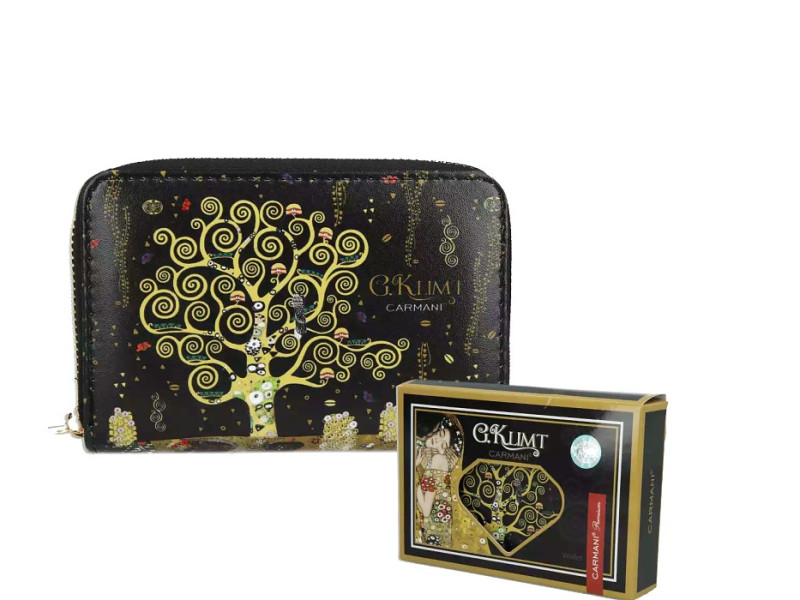 Peněženka na zip Gustav Klimt 
