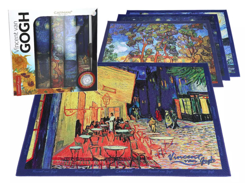 Prostírání Vincent van Gogh - sada 4 ks