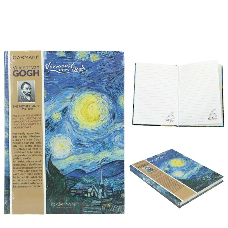 Zápisník 18,3 cm Vincent van Gogh 