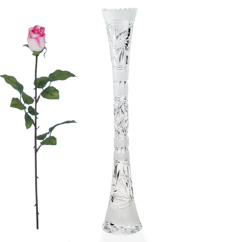 váza píšťala 40cm brus 