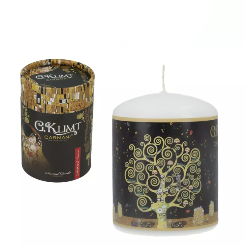 Svíčka 9 cm - Gustav Klimt 