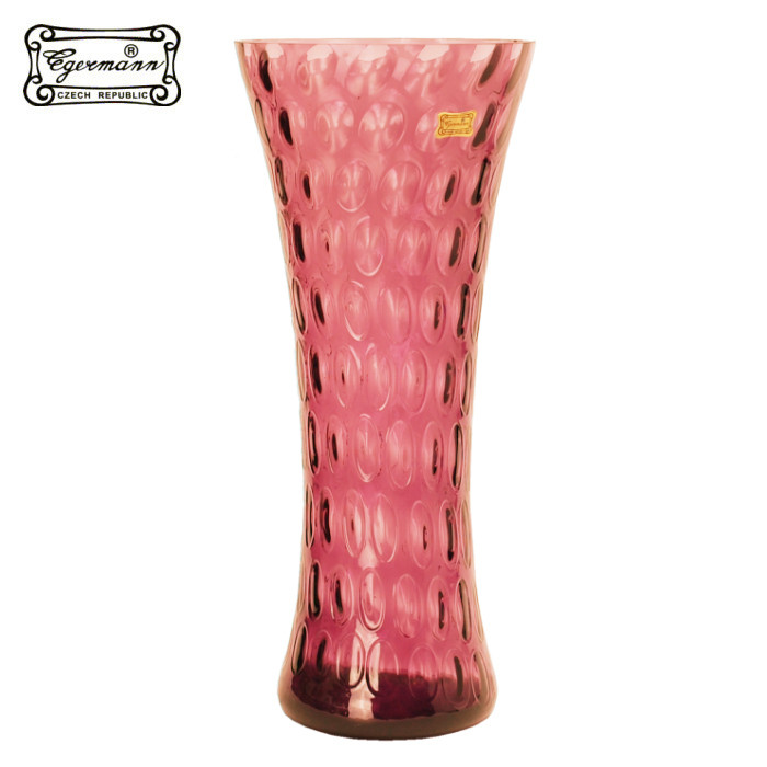 Váza 35 cm rubín