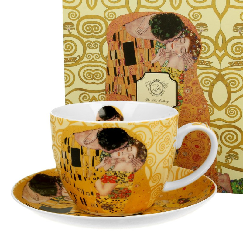 Šálek s podšálkem Jumbo - Gustav Klimt 