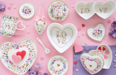 Porcelán a sklo prémiové kvality nejen na sv. Valentýna