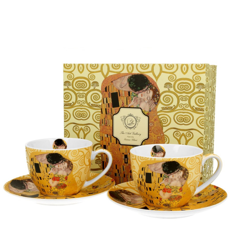 Šálek s podšálkem na kávu - Gustav Klimt 