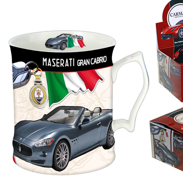 Hrnek 500 ml auto Maserati Gran Cabrio