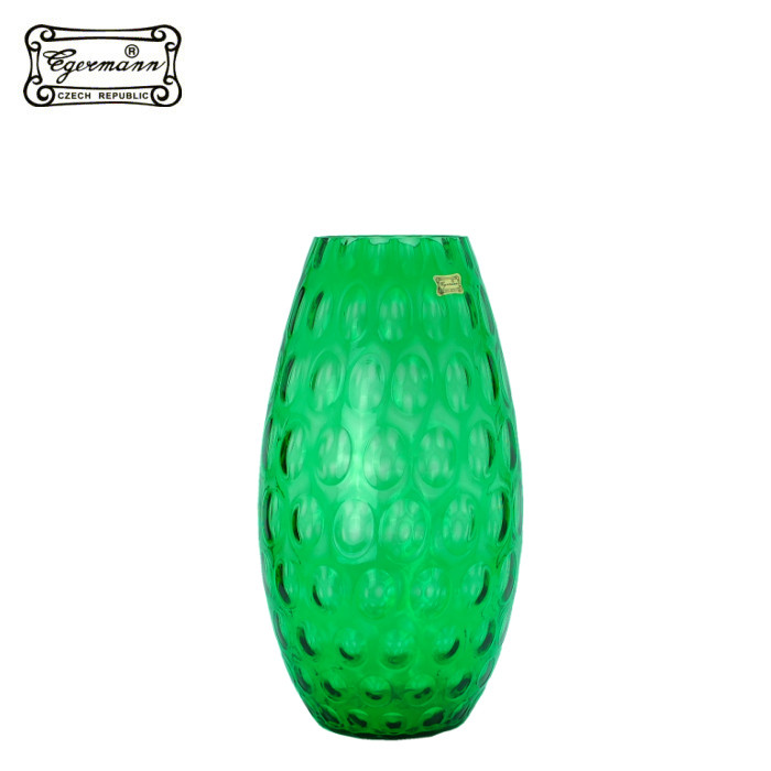 Váza 26 cm zelená