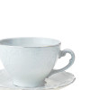 Šálek s podšálkem 150 ml na čaj / cappuccino Opera s platinovou linkou