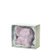 Slon Bimbo - růžový porcelán dekor 0158