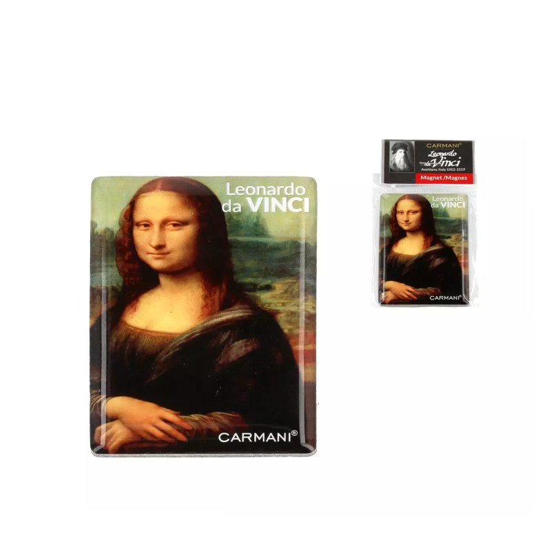 magnetka obdélníková Leonardo da Vinci 