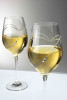Sklenice Hearts 360 ml bílé víno Diamante® sada 2 ks