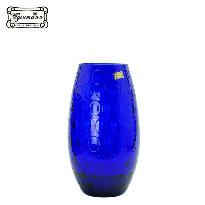 Váza 26 cm tm.modrá