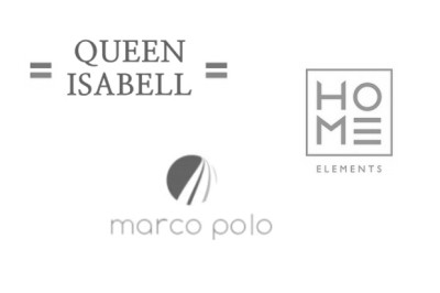 Různé značky importovaného porcelánu