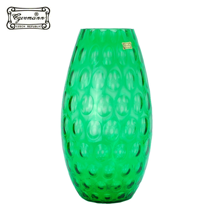 Váza 32,5 cm zelená
