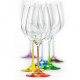 nápojové dekorované sklo po 4 a 6ti kusech