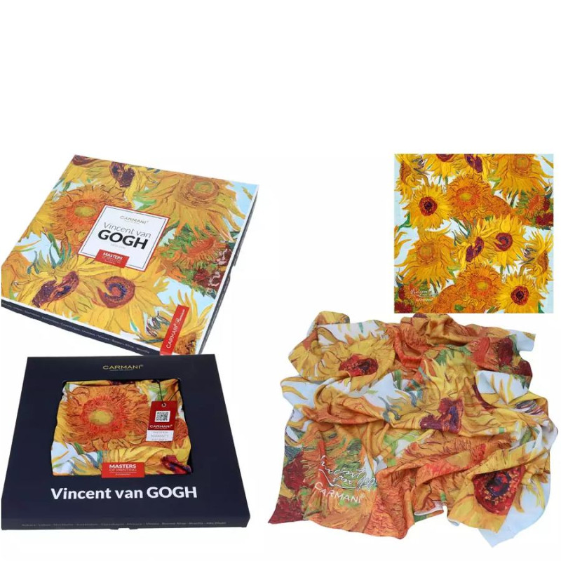 Šátek velký 90 cm - Vincent van Gogh 