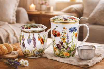 Hrnky s víčkem Carmani®