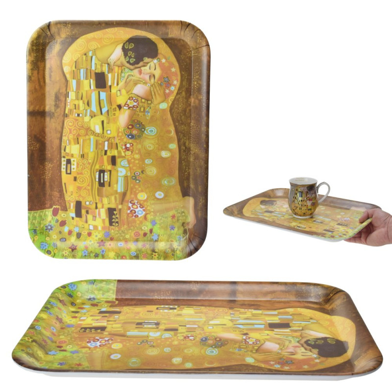 Podnos 39,5 x 29 cm plast, Gustav Klimt