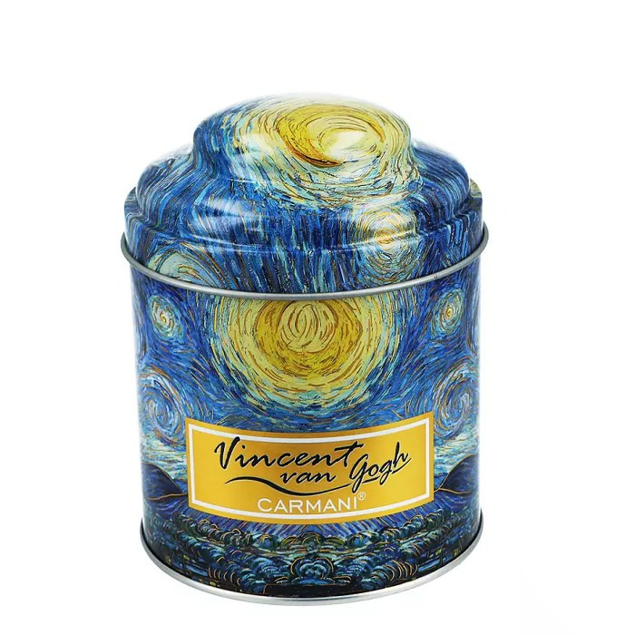 Plechová dóza na sypaný čaj Vincent van Gogh