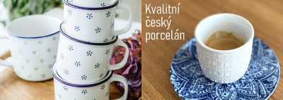 KVALITNÍ ČESKÝ PORCLEÁN