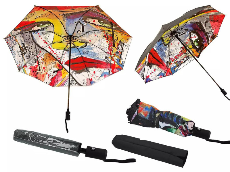 Skládací deštník Loui Jover (design uvnitř)