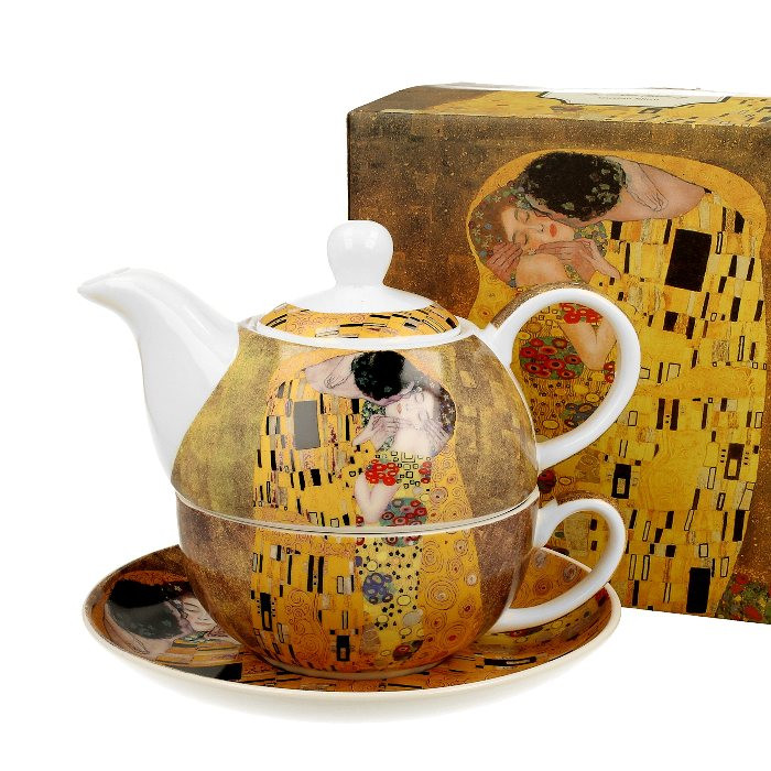Konvička Tea for one - Gustav Klimt 